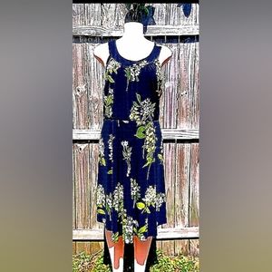 Tommy Hilfiger Little Black Botanical Dress